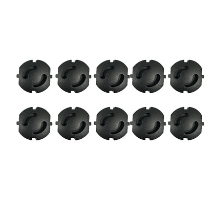 Child Safety EU Type F Socket Cover - Embedded Baby Proof Plug Protector for European Outlets, Non-Rotatable Dust Oil Resistant