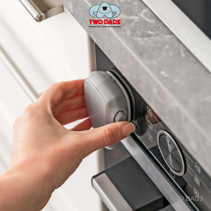 1 Pack Child Safety Oven Lock - Multi-Purpose Baby Proof Lock Adhesive Installation, Heat-Resistant for Flat Oven Cabinet Drawer