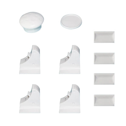 Baby Safety Lock Invisible Lock Kids Security Drawer Latch Cabinet Door Magnetic Child Safety Lock Limiter  Children Protection