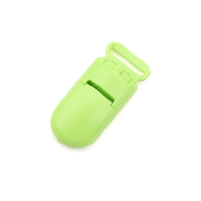 10pcs/lot Baby Nipple Plastic Clasp 20mm Colorful Silicone Beads Chain Making Accessory Feeding Tools For Infant Pacifiers Clip