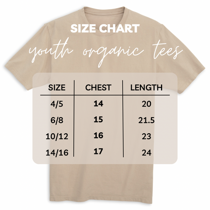 Floral Football Organic Cotton Tee