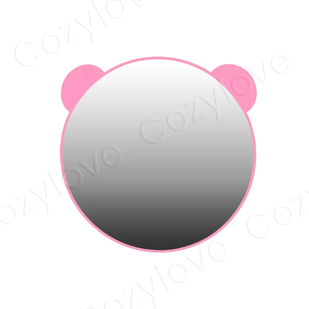 Round Shatterproof Baby Car Mirror, Wide Crystal Clear View for Rear-Facing Infant Monitoring