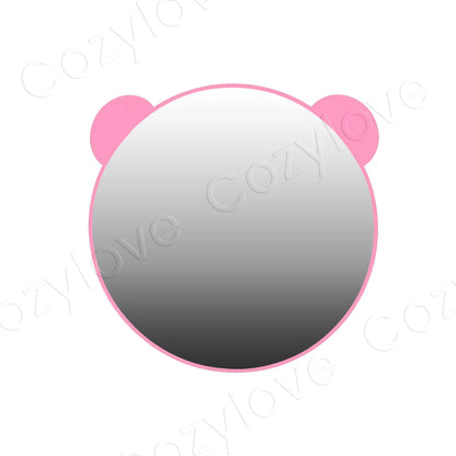 Round Shatterproof Baby Car Mirror, Wide Crystal Clear View for Rear-Facing Infant Monitoring