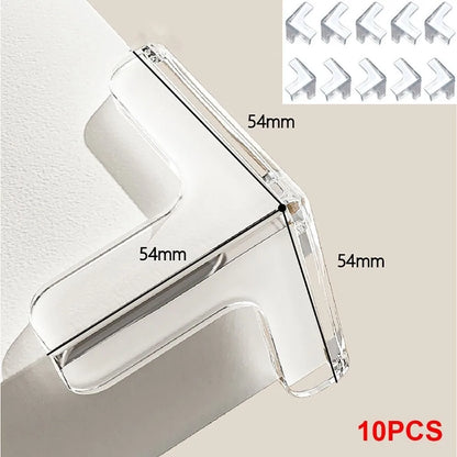 Anti Collision Baby Proofing High Quality PVC Transparent Table Edge Protector Self Adhesive Kids Safety Airbag Furniture Bumper