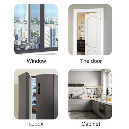 Adjustable Window Kid Security Lock Self Adhesive No Drilling Window Restrictor