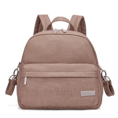 Soboba Stylish Diaper Backpack for Women Solid Fashion Waterproof Large Capacity Multi-funcional Nappy Changing Bag with 2 Strap
