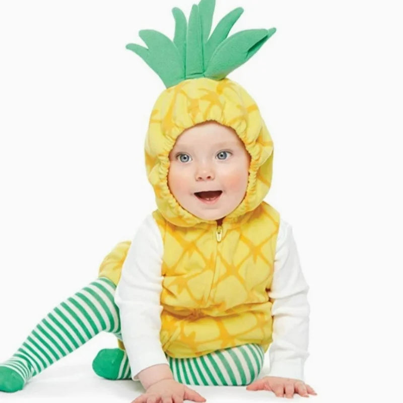 New Designer Cartoon Clothing Zip-up Hooded Romper + Stockings Baby Boy Clothes Baby Girl Casual Sets