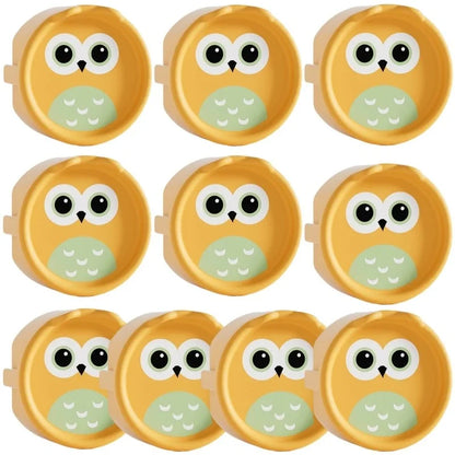 10/5PCS Baby Safety Electric Outlet Cover Cartoon Bear Baby Proofing Socket Protectors Shock Prevention Child Safety Plug Caps