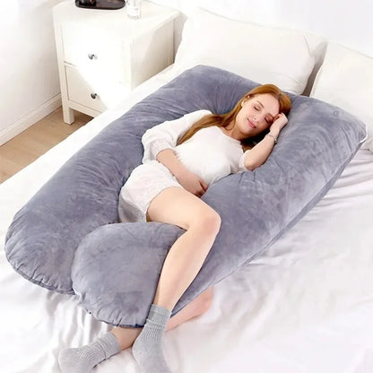 Pregnancy Pillow 130*70cm Sleeping Waist Pillow for Pregnant Women Nursing Pillow Breastfeeding Cushion for Women