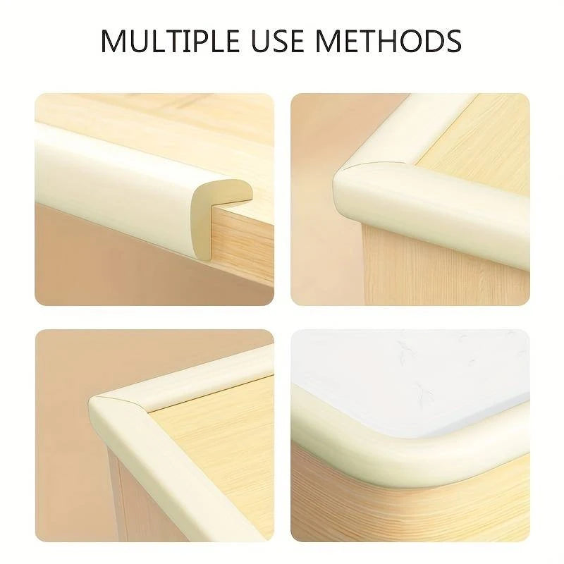 Children's Anti-bump Strip Baby Protection Infant Table Corner Thickening Corner Protector Household Soft Pack 2M