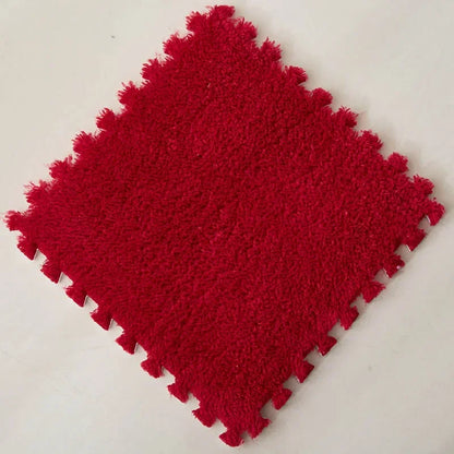 10/20Pcs Soft Plush Children's Mat Baby Play Mat Baby Toys Eva Foam Puzzle Carpet in Children's Room Keep Warm Playmat Floor Mat
