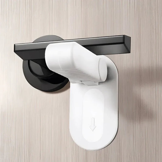 Door handle, drawer lock, universal anti-opening handle, child and infant safety lock, punch-free, multi-functional hidden butto