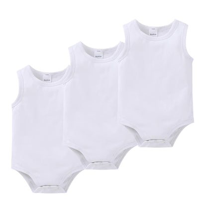 Kavkas Baby Girls Boys Bodysuit 100% Cotton 1 pcs 2 pcs 3 pcs Sling Vest Design Newborn Clothes