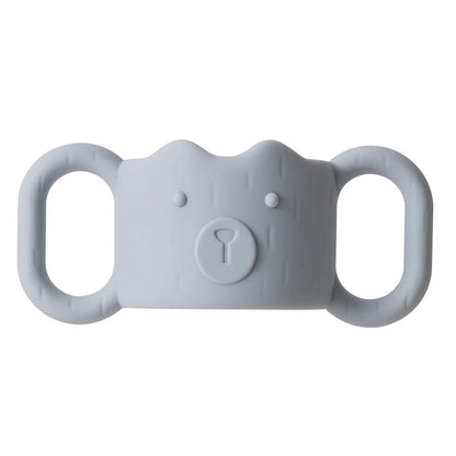 1pc Silicone Baby Bottle Handles, Narrow Straw Bottle Holder, Helps Baby Hold The Bottle, Global Fit, Standard Caliber, Removabl