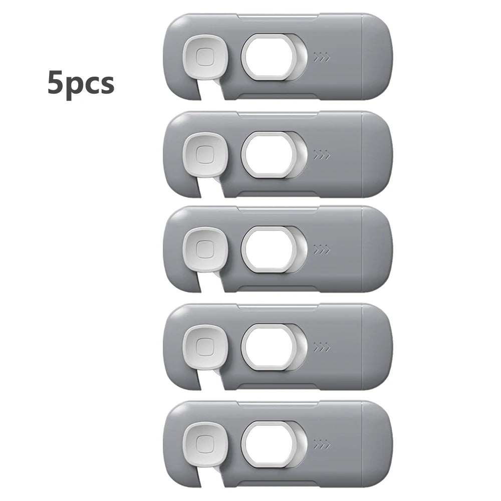 Child Safety Cabinet Lock Security Protection Home Refrigerator Safety Buckle Baby Anti-Pinch Hand Drawer Door Locks