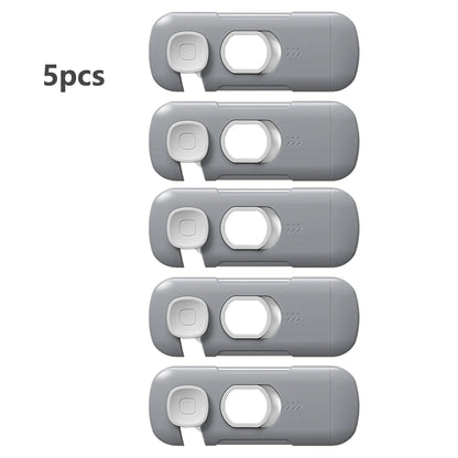Child Safety Cabinet Lock Security Protection Home Refrigerator Safety Buckle Baby Anti-Pinch Hand Drawer Door Locks