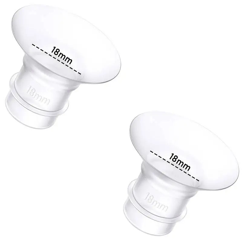 Flange Inserts 12/13/14/15/16/17/18/19/20/21/22mm Compatible with Momcozy/XIMYRA/Spectra/Medela/MY-376/YOUHA 24mm Shield/Flanges