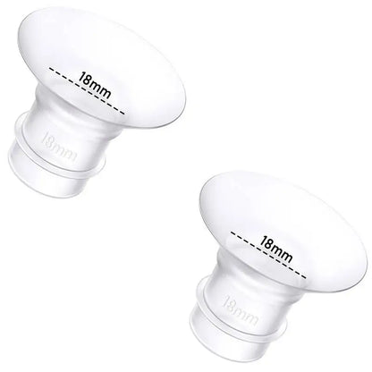 Flange Inserts 12/13/14/15/16/17/18/19/20/21/22mm Compatible with Momcozy/XIMYRA/Spectra/Medela/MY-376/YOUHA 24mm Shield/Flanges