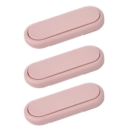 3pcs Child Safety Lock Refrigerator Lock Multifunctional Non Perforated Cabinet Door Lock Baby Protection Anti Pinch Hands