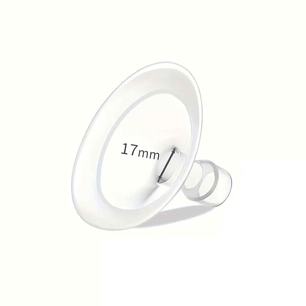 BPA Free Silicone Pad Flange Compatible with Medela Breast Pump Parts, Replace Flanges Accessories for Spectra Pump Parts