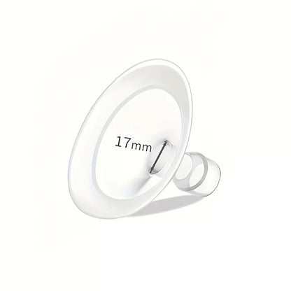 BPA Free Silicone Pad Flange Compatible with Medela Breast Pump Parts, Replace Flanges Accessories for Spectra Pump Parts