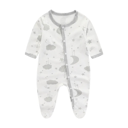 Newborn Baby Bodysuit 2024 Spring Baby Clothes Summer Girl Romper Soft Boys Jumpsuit Cartoon Children's Clothes 0 to 9 Months