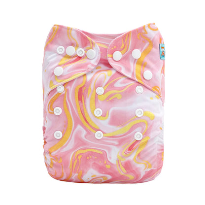 U Pick ALVABABY Cloth Diapers Baby Eco-friendly Modern Cloth Nappy for Baby 3-15kg with 1pc Diaper Insert