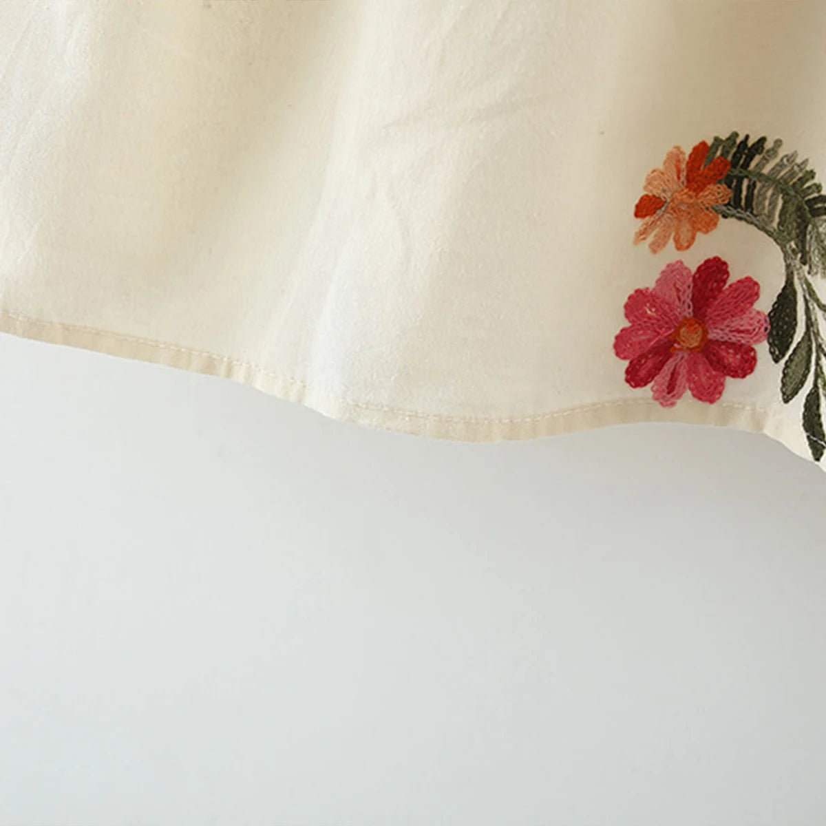Baby Girl Dresses Summer Floral Embroidery Bubble Sleeve Girls Dresses Cute Girls Princess Dresses Baby Clothes Girl