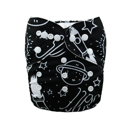 U Pick ALVABABY Baby Cloth Diaper Reusable Cloth Nappy Washable Diaper Nappy for Baby 3-15kg with 1pc Microfiber Insert