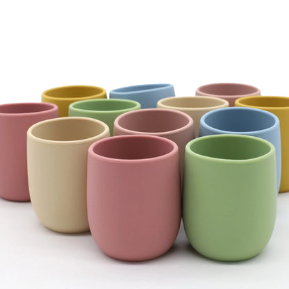 Baby silicone water cup mini easy to grip