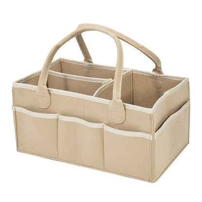 Children's Felt Diaper Storage Bag Baby Miscellaneous Toys Diapers Large Capacity Felt Diaper Bag