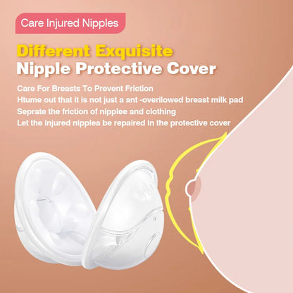 MAMIJOY MSB03 2pcs Wearable Milk Saver for Breastfeeding Manual Breastmilk Collector Silicone Breast Shell  Milk Collection Cup