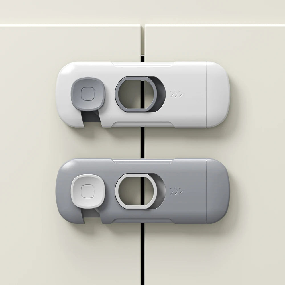 Child Safety Cabinet Lock Security Protection Home Refrigerator Safety Buckle Baby Anti-Pinch Hand Drawer Door Locks