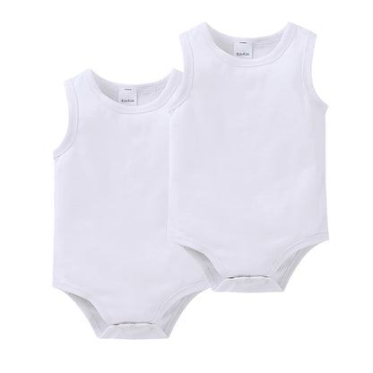 Kavkas Baby Girls Boys Bodysuit 100% Cotton 1 pcs 2 pcs 3 pcs Sling Vest Design Newborn Clothes