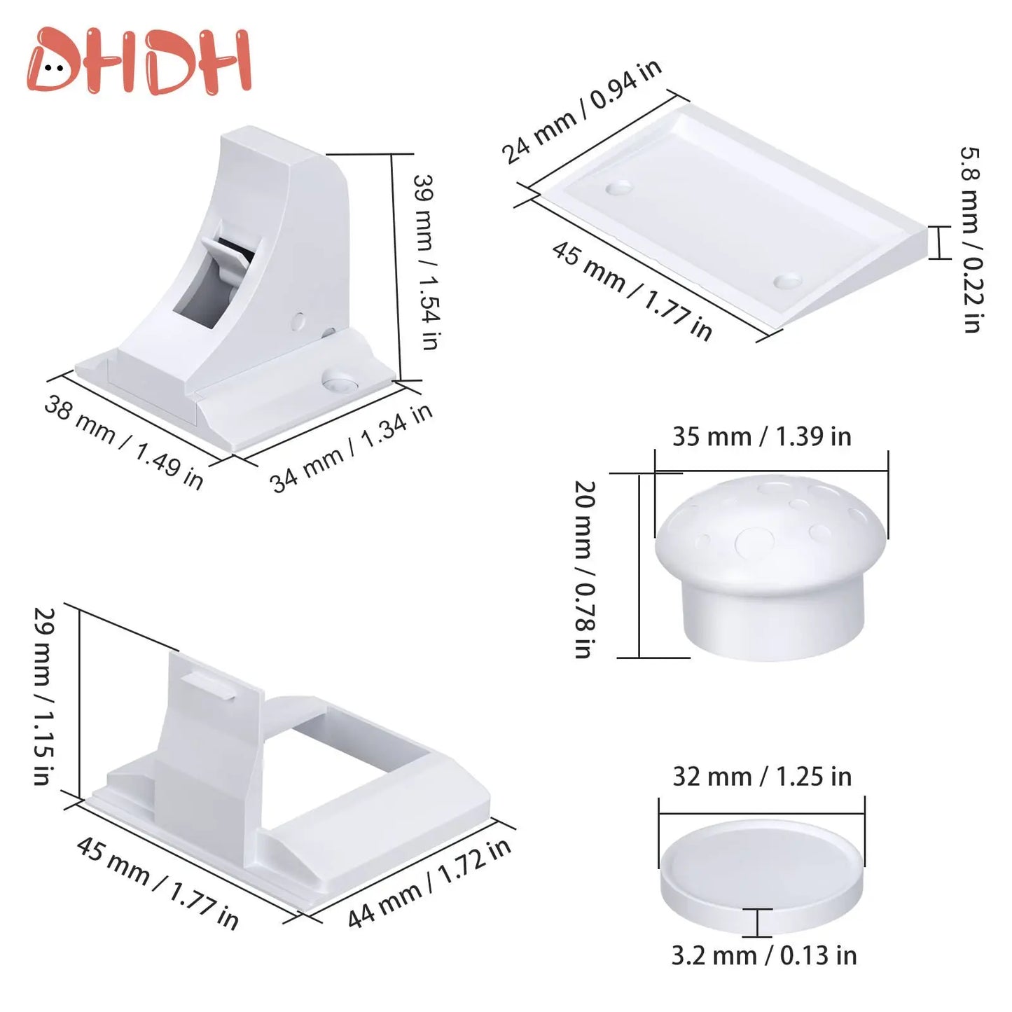 New Style Baby Safety Lock Magnetic Cabinet Locks Baby Proofing Drawer Cabinet Safety Accessories Self-adhesive or Screw Fixed