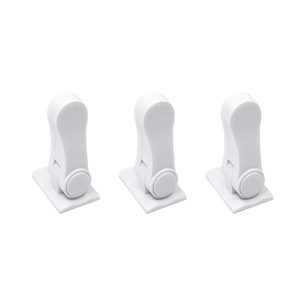 Anti-theft Protection Lock Home Safety Latches Aluminum Alloy Sliding Door And Window Safety Lock Adjustable Security Door Locks