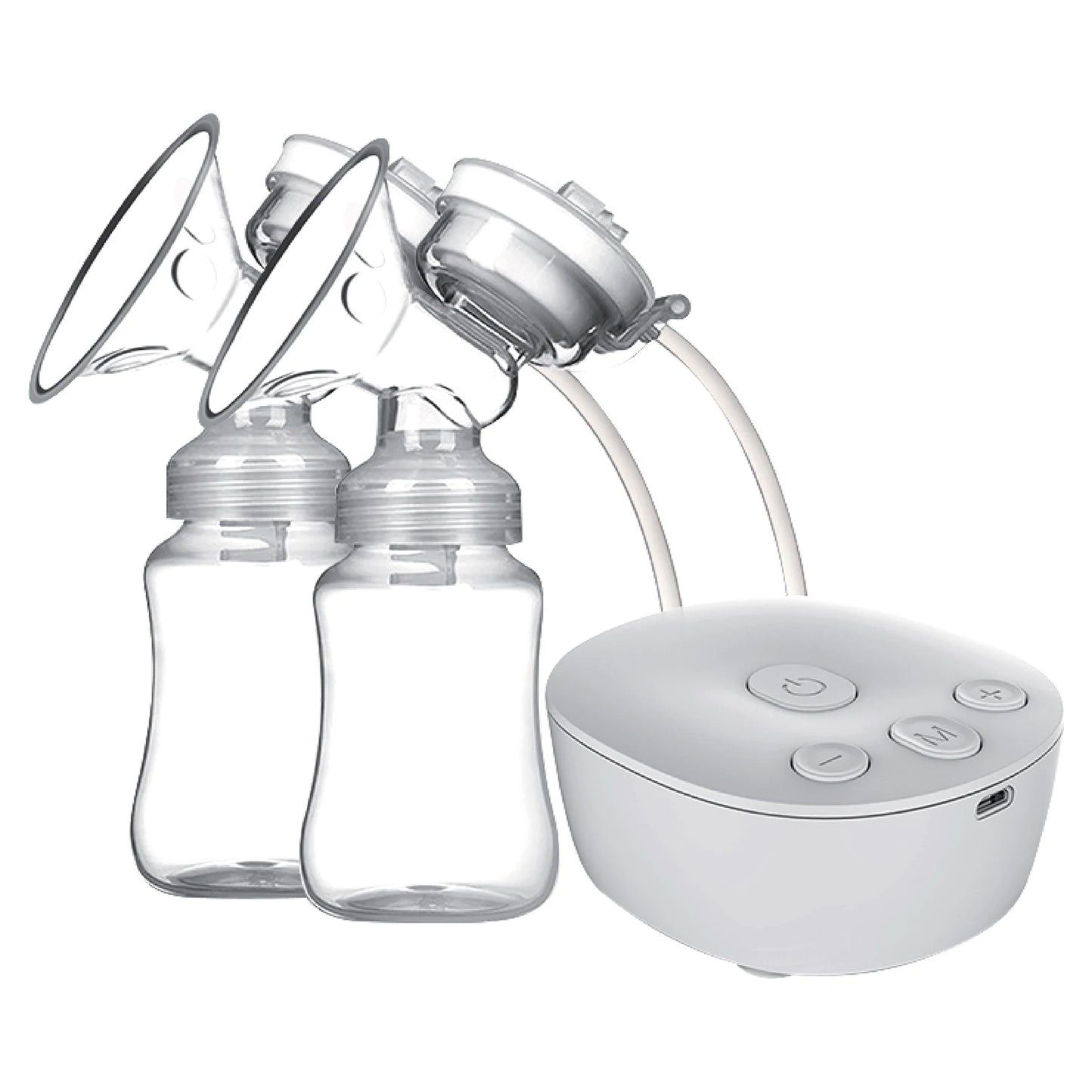 Double Electric Breast Pump Hands Free Breast Pump for Breastfeeding Low Noise Anti-Backflow Comfort Milk Collector BPA-free
