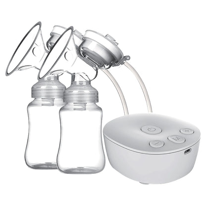 Double Electric Breast Pump Hands Free Breast Pump for Breastfeeding Low Noise Anti-Backflow Comfort Milk Collector BPA-free