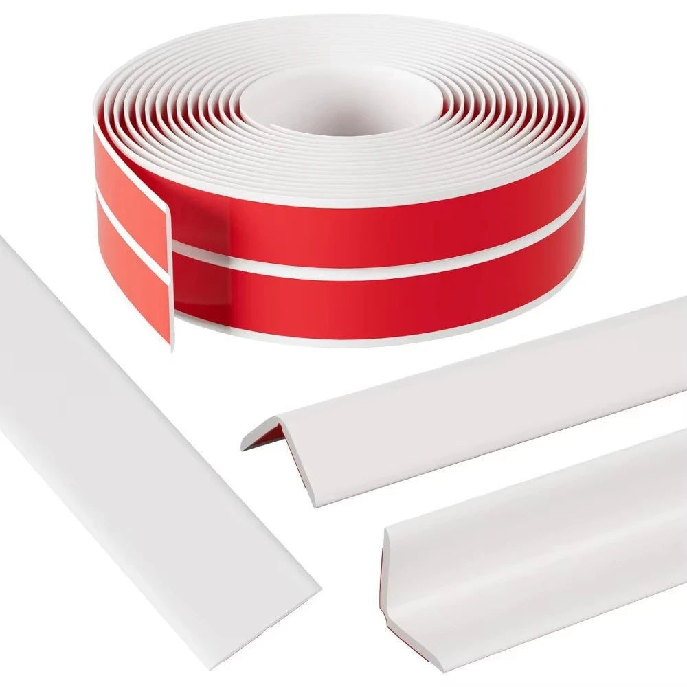 High Quality Self Adhesive Wall Corner Protector Peel and Stick 3m Caulk Strip Flexible Floor Transition Strip Countertop