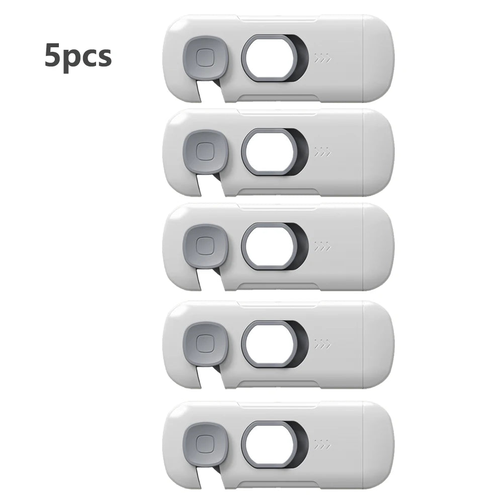 Child Safety Cabinet Lock Security Protection Home Refrigerator Safety Buckle Baby Anti-Pinch Hand Drawer Door Locks