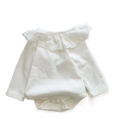 2023 Baby Girl Romper Long Sleeve Clothes Sweet Lace Newborn Baby Rompers For Girls Jumpsuit Spring Autumn Baby Boys Romper