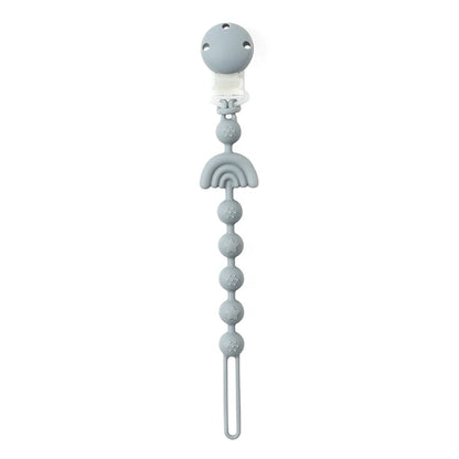 Baby Silicone Pacifier Chain Clip Dummy Nipples Holder Clips BPA Free Babies Teething Chain Toy Gifts For Cute Baby Accessories