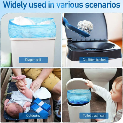1/5/10Pcs Refills Bags Diaper Pail Replacement Bag For Tommee Tippee Sangenic Simplee or Twist&click For Angelcare For Genie