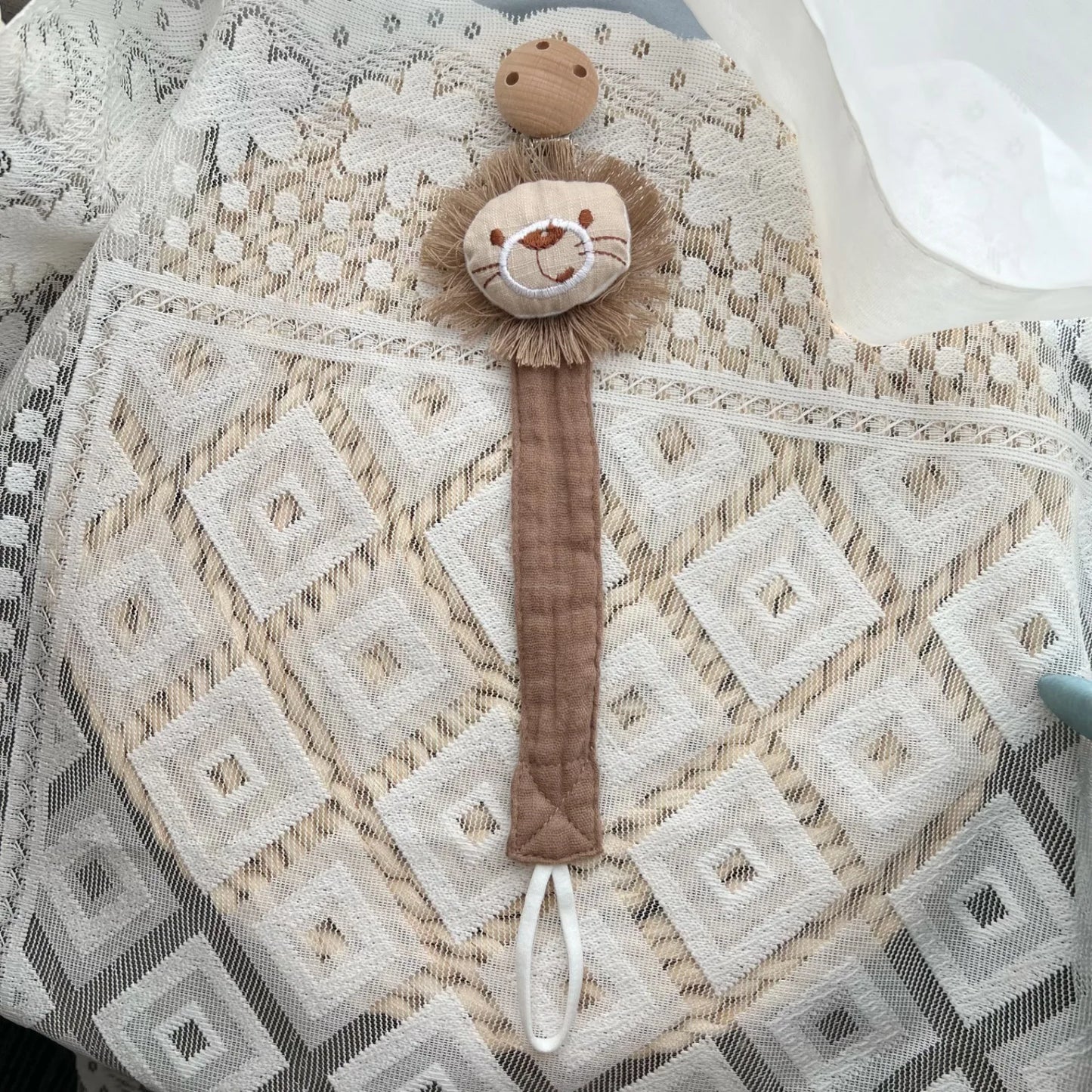 New Baby Pacifier Clip Chain Dummy Holder for Nipple Clip Newborn Cartoon Animal Nipple Chains Birthday Shower Gift for