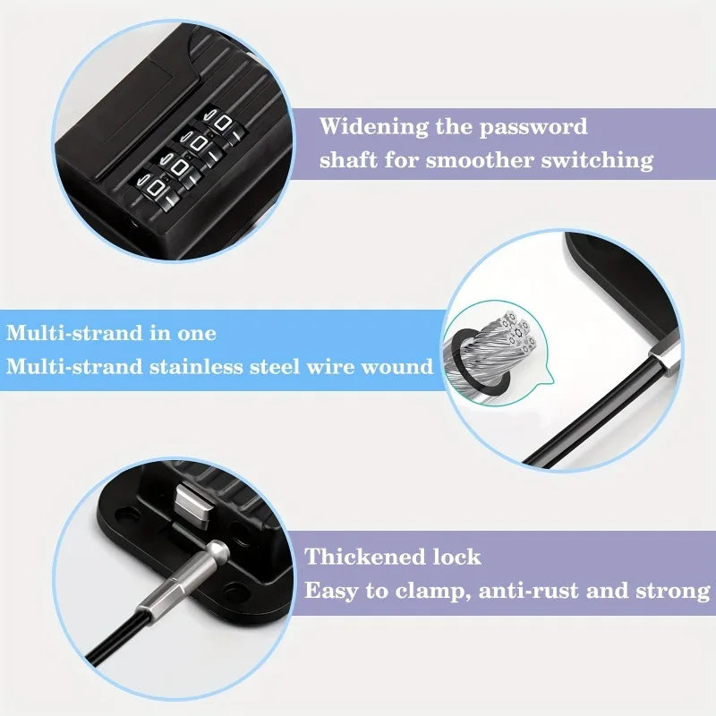Refrigerator Fridge Freezer Door Lock With Password Proof For Kitchen Cabinets And Drawers