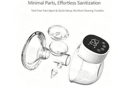 New Wearable Electric Breast Pump Painless Double-Sided, Fully Automatic And Hands-Free Breast Milk Collector Sells Well.