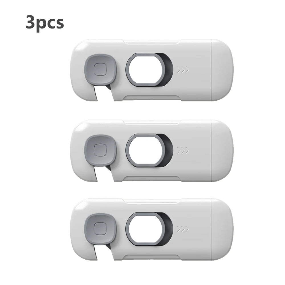 Child Safety Cabinet Lock Security Protection Home Refrigerator Safety Buckle Baby Anti-Pinch Hand Drawer Door Locks