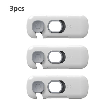 Child Safety Cabinet Lock Security Protection Home Refrigerator Safety Buckle Baby Anti-Pinch Hand Drawer Door Locks