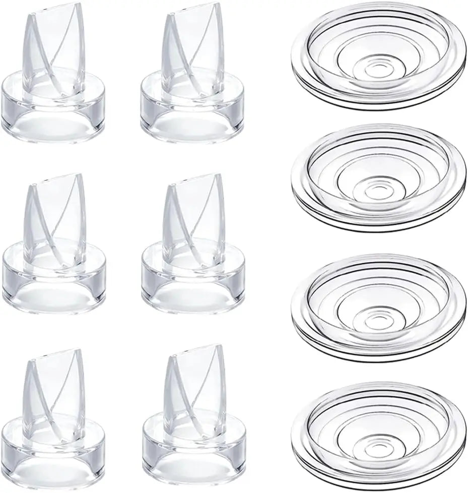 Breast Pumping Accessories Duckbill Valve and Silicone Diaphragm Compatible with Momcozy S12 Pro/S9 Pro/S12/S9 Breast Pump