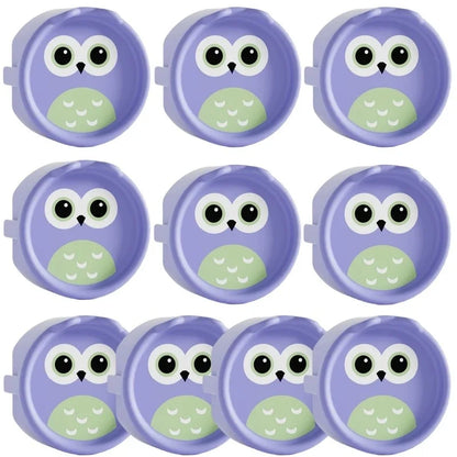 10/5PCS Baby Safety Electric Outlet Cover Cartoon Bear Baby Proofing Socket Protectors Shock Prevention Child Safety Plug Caps
